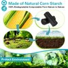 50 Portable Toilet Bags with Drawstring & Lemon Scent, Biodegradable Camping Toilet Bags for Portable Potty, 8 Gallon Thickened Compostable Bags for 5 Gallon Bucket Toilet Adults Outdoor Camping Car