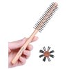 PERFEHAIR Small Round Hair Brush-2-Pack, 1 Inch Mini Barrel Roller Styling Hairbrush for Short, Thin Hair & Beard Blow Drying, Both for Men & Women