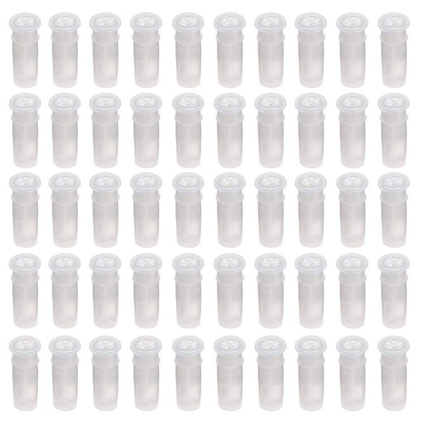 lasenersm 100 Pieces 15 mm Squeaker Reed Shoes Whistle Pet Toy Balls Replacement Squeaker Reed Shoes Whistle Squeaky Shoes Squeakers Toy Repair Noise Maker Insert Replace, White