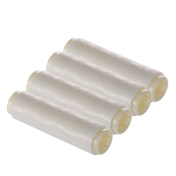 Lixada Pack of 4Pcs High Tensile Elastic Bait Thread Sea Fishing Bait Lure Line Bait Saver