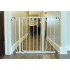 Wall Nanny Mini - Smallest Baby Gate Wall Protector (Made in USA) Protect Walls & Doorways from Pet Gates & Dog Gate Spindles - Child Pressure Mounted Baby Gate for Stairs Wall Cup (White) 4 Pack