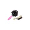 Vctitil 3D Round Hair Brushes Comb 360 Degree Ball Hairbrush Round Curly Hair Comb & S-Shaped Comb Tools Frizz Hair Brush