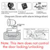 Car Alarm System for Theft Prevention with Sound, Anti Theft Car Security Device Alarm System with 2 Remote Starts, Universal 12V Loud Horn 120dB 6 Tone 7-Level Sensitivity Car Alarm Siren
