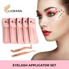 LIZMANN Eyelash Applicator Tool 2 PCS Lash Tweezers for Mistake-Proof Artificial lashes Placement self-adhesive eyelashes DIY lash Extension Wisp Applicator for lash extension kit – lash Clusters