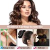 Heatless Hair Curler, Soft Curling Scrunchie and Headband, No Heat Sleep Roller for Long Hair (Black)