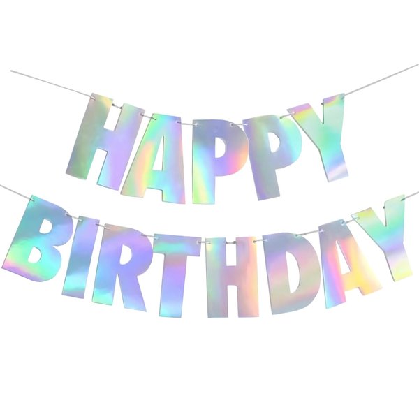 Gradient Silver Happy Birthday Banner, 7.3 Inch Thickened Glitter Paper Happy Birthday Letters Banner for Happy Birthday Backdrop Decorations Birthday Party Baby Shower Decorations Supplies