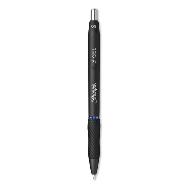 SHARPIE S-Gel, Gel Pens, Fine Point (0.5mm), Blue Ink Gel Pen, 12 Count