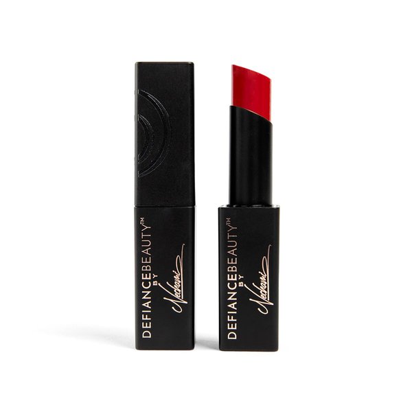 Defiance Beauty Fearless Age-Defying Lipstick Makeup - Moisturizing & Long Lasting Lipstick for Women - Electric Blue-Red