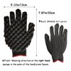 WULI PEACH Hair Curl Sponge Gloves, Magic Curly Barber Curling Twist Sponge Gloves Brush, Hair Brush Sponges for Black Men Curls Natural Hair Women (1pcs)