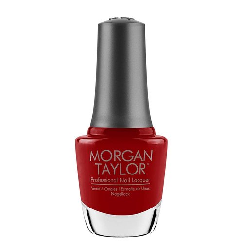 Morgan Taylor Nail Lacquer (Scandalous) Red Nail Polish, Finger Nail Polish, Long Lasting Nail Polish, Red Nail Lacquer, Finger Nail Polishes, 5 ounce