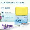 Natouch Acne Treatment Soap Bar, Antifungal Medicated Soap Bar, Acne Body Wash with Salicylic Acid, Acne Scars and Dark Spot Remover with Natural Essential Oil for Face, Body, Back, and Butt