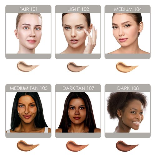 Bellaterra Cosmetics BB Cream Tinted Moisturizer, Mineral Foundation, Concealer, Anti-Aging, Natural Sun Protection, All Shades 1.69oz - Medium Tan 105