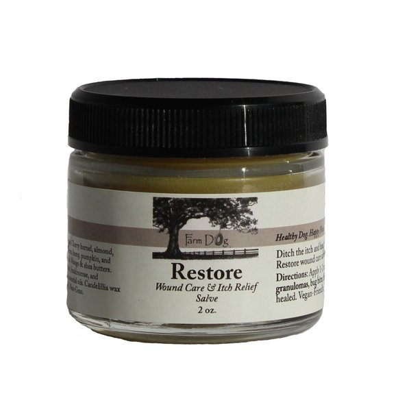 Farm Dog Naturals - Restore Wound Care and Itch Relief Salve for Dogs, 2 Ounce