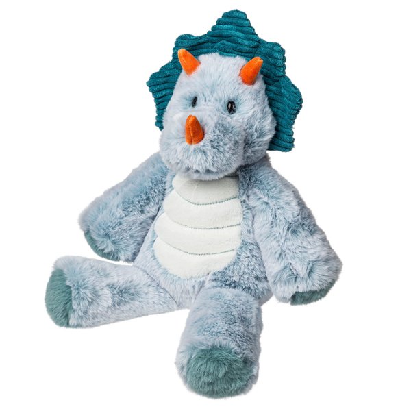 Mary Meyer Marshmallow Zoo Stuffed Animal Soft Toy, 13-Inches, Triceratops