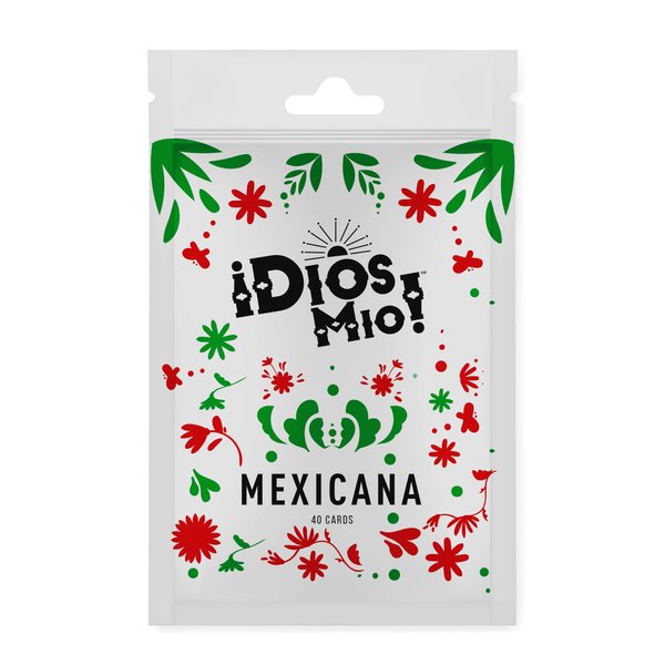 Dios Mio! Party Game Mexicana EXPANSION - Bilingual Comedy Card Game for Latinos, Fun for Family Game Night, Ages 17+, 4-10 Players, 30-60 Min Playtime, Made by Fitz Games