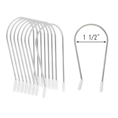 Hot Curler Clips Replacement Kit,Hot Roller Clips Replacement,Hot Roller Clips Rollers Securing Pins Fits 1 1/2" Inch Hot Rollers Curlers(1 1/2")