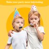 Skylety 20 Pcs Blowouts Noisemakers Funny Party Blowouts Blow Horns Birthday Colorful Noisemakers Whistles Noise Makers for 2024 New Years Birthday Sporting Events Graduation Wedding Party Supplies