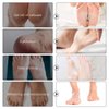 Foot Peel Masks for Dry Cracked Feet 5 Pack,Exfoliating Foot Mask, Natural Exfoliator for Dead Skin, Callus, Repair Rough Heels for Men Women,Make your Foot Baby Soft in 7 Days, AlIVER (4" - 12")
