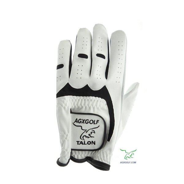 AGXGOLF One Dozen Cabretta Leather Golf Gloves (TALON) for MEN Who Golf Right Handed (Package of 12 Gloves)