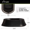 Champion Sports Football Kicking Tee for Kickoff Practice, 1” Black - Ball Holder Tees for Footballs - Kicking Block and Accessories for Adults, Kids, Coaches