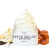 CROWN'D Nourishing Body Butter | Whipped Shea Butter Moisturizer - For Dry Skin, Eczema, Stretch Marks, Hydrating, and Healing - 4 Fragrances (Creme Brulee)