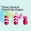 TailaiMei 1752 Pieces 3 Designs French Manicure Nail Art Stickers, Self-Adhesive Nail Tips Guides for DIY Decoration Stencil Tools (36 Sheets)