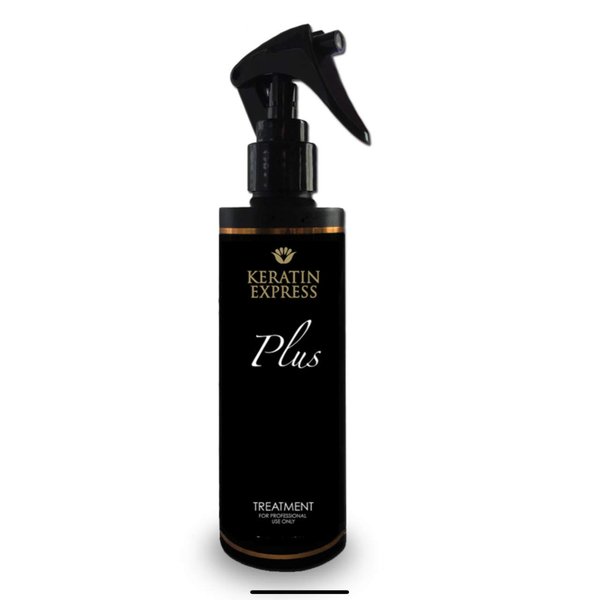 Keratin Express Plus 4 FL oz Smoothing Treatment Professional Hair Treatment up to 12 weeks Do not use it on Pregnant Women, Children and Nursing.This product contains Formaldehyde