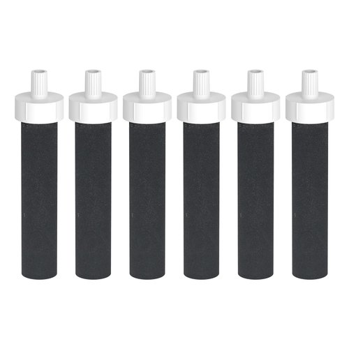 AQUA CREST Water Bottle Filter, Replacement for Brita® BB06, Brita® Hard Sided, Stainless Steel and Plastic Bottle Filter, 6 Count