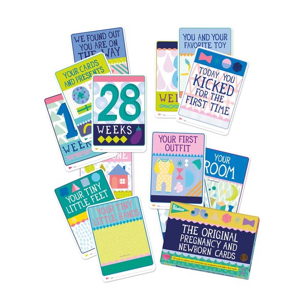 MILESTONE Cards Pregnancy Cards Gift Set - 30 Pk