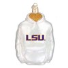 Old World Christmas Ornaments: LSU Hoodie Glass Blown Ornaments for Christmas Tree