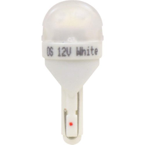 SYLVANIA - 158 T10 W5W LED White Mini Bulb - Bright LED Bulb, Ideal for Interior Lighting - Map, Trunk, Cargo and License Plate (Contains 1 Bulb)