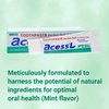 Acess Toothpaste for Oral Care, Herbal Toothpaste For Healthy Teeth and Gums, Pack of 1, Mint Flavor, 4.2 Ounce, Made in Japan