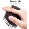 MANHONGYU Scalp Massager Shampoo Brush Dandruff Cleaning Brush Hair Shampoo Comb with Soft Elastic Nilon Bristles Relieves Itchy Scalp and Relaxes The Head