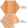 JOINPAYA Miniature Wood Floorboards: Mini Floor Sheet Dollouse Flooring Supplies Doll Furniture Accessories 1.18in 27pcs