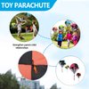 4PCS Parachute Toy,Free Throwing Toy Parachute,Outdoor Toss It Up Flying Toys for Kids,Parachute Figures Hand Throw Soliders Square Outdoor Children's Flying Toys,No Assemble or Batteries Required