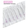 18 Gauge Needles 1.5 Inch Dispensing Needle, 100 Pack Luer Lock Individually Sealed Wrapped, Labs Tools Accessories for Scientific, Measuring and Refilling, Industrial Dispensing Accessories