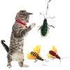 KatFly® Cat Toy Teaser Bees - 3 Pk Cat Wand Refill Teaser attachments