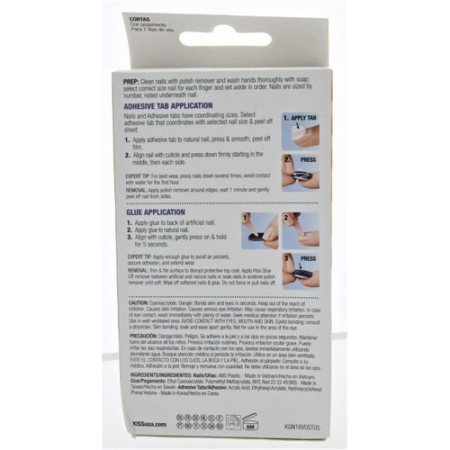 Kiss, Gel Nails Bookworm28