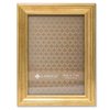 Lawrence Frames Sutter Burnished Picture Frame, 5 by 7-Inch, Gold