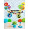 Kreatwow Monster Happy Birthday Banner Monster Bash Party Supplies