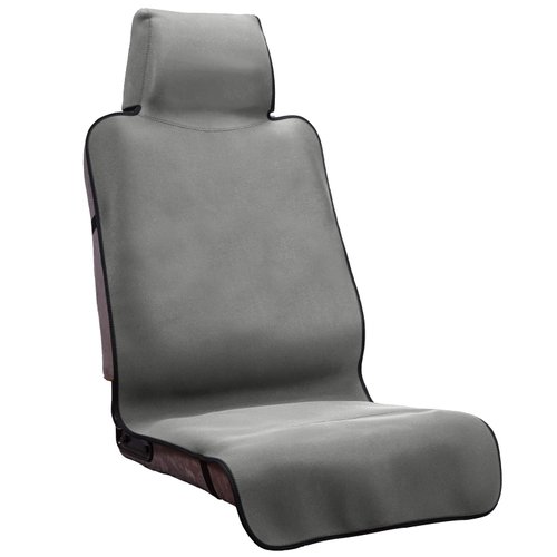 DREAMANIA Waterproof Seat Cover, Upgraded Neoprene Sweat Carseat Protector, Perfect for Universal Anti-Slip Car Truck SUV Seat, Ideal for Surfing Yoga Gym Workout, Gray