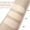 BEFIVECOK Liquid Concealer Makeup, Full Coverage Concealer, Cream Face Concealer with Cushion Applicator, Highly Pigmented, Natural-Looking, Long-lasting, Hydrating, Waterproof Concealer (#04 Ivory)