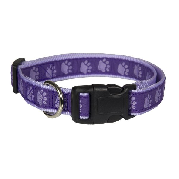 Purpletopia Paw Print Dog Collar