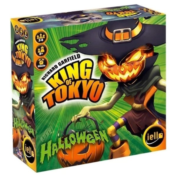 IELLO: King of Tokyo Halloween, Expansion, Strategy Board Game, Requires Core King of Tokyo, 30 Minute Play Time, 2 to 6 Players, for Ages 8 and Up