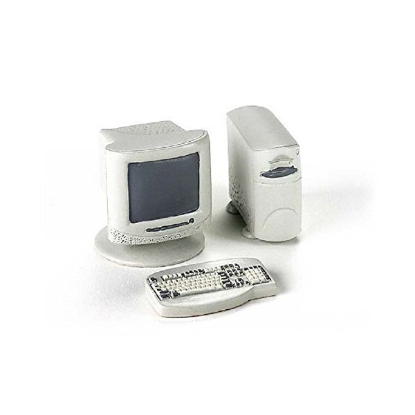 Dollhouse Miniature Computer Set