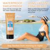Leg Makeup Concealer, Flawless Body Cover Cream Waterproof Leg Cream, Leg Skin Tattoo Scars Concealer, Suitable for Natural, Healthy Skin Tones (#2)
