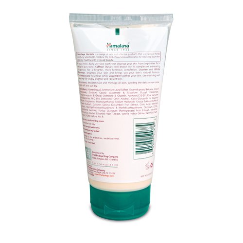 Himalaya Clean Complexion Brightening Face Wash for Clear & Glowing Skin and More Even Skin Tone 5.07 oz
