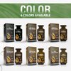 Herbishh Hair Color Shampoo 10 Sachet +1 Argan Hair Mask Pouch | 3 in 1 Hair Dye | PPD Free | Easy to Use | Gray Coverage | Travel Size | Available in 6 Colors | (Light Brown)