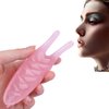 Gua Sha Facial Tools,Rcool Guasha Tool for Face,Gua Sha Massage Tool for Nose、Face&Body,Relieve Rhinitis、Tensions and Reduce Puffiness. (PINK)