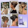 Boslance Slick Hair Wax Stick for Flyaways, Smoothing Pomade Gel for Women, Hair Gel, 2.7 fl. oz (1 wax stick + 3 Brushes)